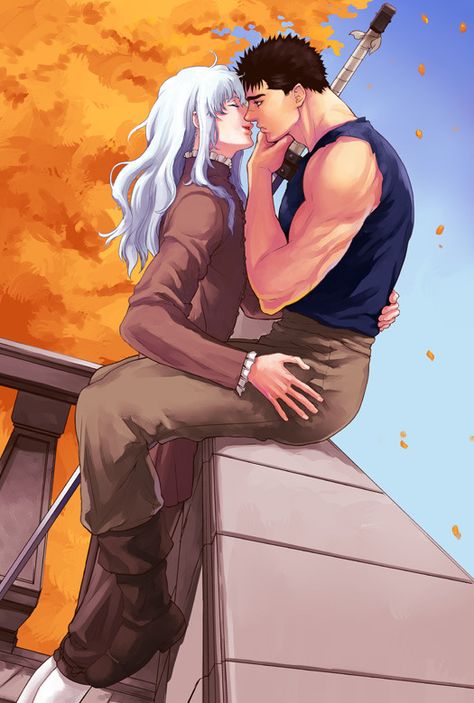 Guts X Griffith Kiss, Guts And Griffith, Griffith Berserk, 00s Nostalgia, Japanese Novels, Tweek Y Craig, Beautiful Dream, Cute Poses For Pictures, Aesthetic Images