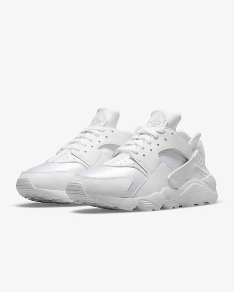 Nike Air Huarache Men's Shoes. Nike.com Nike Air Huarache White, White Huaraches, Huarache Run, Baskets Nike, Mens Nike Air, Nike Air Huarache, New Nike Air, Air Huarache, Nike Store