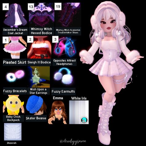 Winter Guardian Set Royale High, Royale High Turtleneck Hack, Royal High Fountain Answers 2023 Winter, Royal High Set Ideas, Royale High Christmas Pfp Codes, Royal High Winter Outfits Ideas, Pompompurin Royale High, Alien Invasion Royal High, Roblox Outfits Royale High