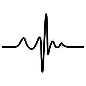 single heart beat Heartbeat Flatline Tattoo, Pulse Logo Design, Tattoo Of Heartbeat, Heart Beat Logo, Heartbeat With Heart, Heartbeat Png, Archery Tattoo, Heart With Heartbeat Line, Sound Waves Design