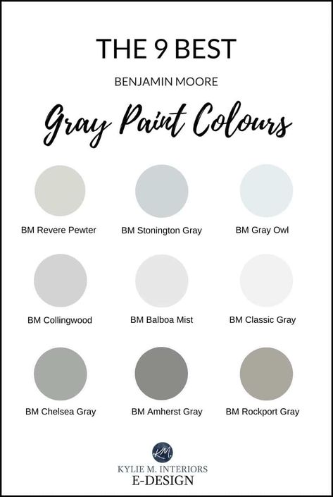 Benjamin Moore Paint Colors Gray, Scandinavian Outfits, Warm Grey Paint Colors, Best Gray Paint, Warm Gray Paint, Gray Paint Colors, Light Grey Paint Colors, Benjamin Moore Gray, Greige Paint Colors