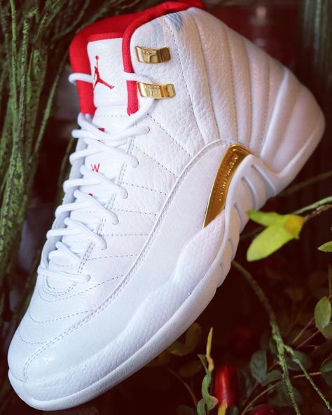 Jordan 12 FIBA😎😎😎 Jordan 12s, Action Photos, Red Jordans, Trendy Shoes Sneakers, Air Jordan 12, Pretty Shoes Sneakers, Air Jordan 12 Retro, Jordan 12 Retro, Jordan 12