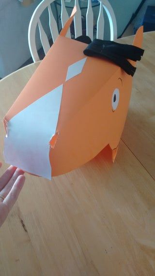 Paper Horse Mask : 4 Steps (with Pictures) - Instructables Bojack Horseman Costume, Kids Horse Costume, Masks Diy Kids, Donkey Mask, Horse Head Mask, Paper Horse, Nativity Costumes, Horse Mask, The Legend Of Sleepy Hollow