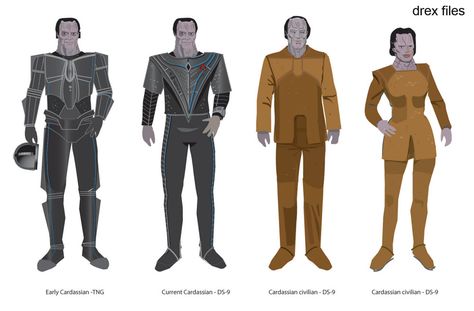 Cardassian Star Trek, Star Trek Fashion, Star Trek Costume, Star Trek Uniforms, Star Trek Ds9, Deep Space 9, New Star Trek, Star Trek Series, Star Trek Characters