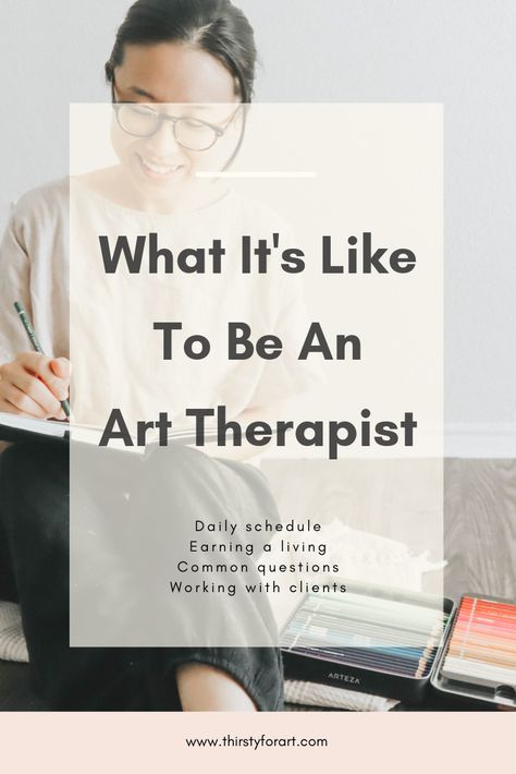 Hear from an art therapist what their day-to-day experience is like, including daily schedule, earning a living (pay, salary), working with clients, and more.   Click through to read the whole article.   #arttherapist #arttherapistcareer #becomeanarttherapist Counselling Activities, Play Therapy, Teaching Classroom Management, Creative Arts Therapy, Creative Coaching, Art Therapy Projects, Art Therapist, Counseling Activities, Art Therapy Activities