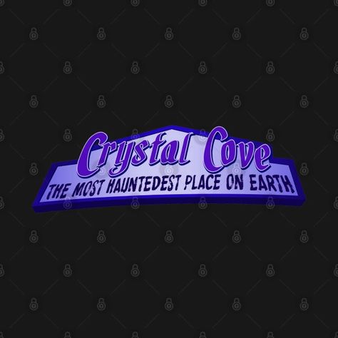 Crystal Cove The Most Hauntedest Place on Earth - Crystal Cove - T-Shirt | TeePublic Crystal Cove Scooby Doo, Daphne And Fred, Scooby Doo Mystery Incorporated, Crystal Cove, Scooby Doo Mystery, Horror Monsters, Year 3, Tropical Design, Best Pillow