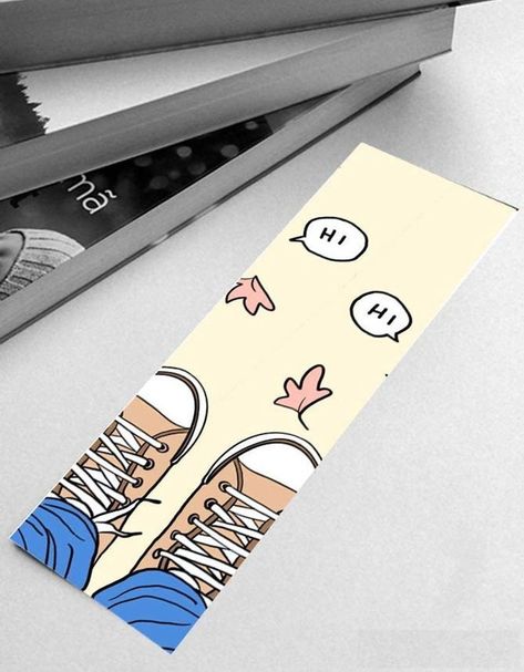 bookmark Bookmarks Inspired By Books, Heartstopper Diy Ideas, Heartstopper Doodles, Heartstopper Bookmark, Pretty Bookmarks, Homemade Bookmarks, Handmade Bookmarks Diy, Creative Bookmarks, Bookmark Craft