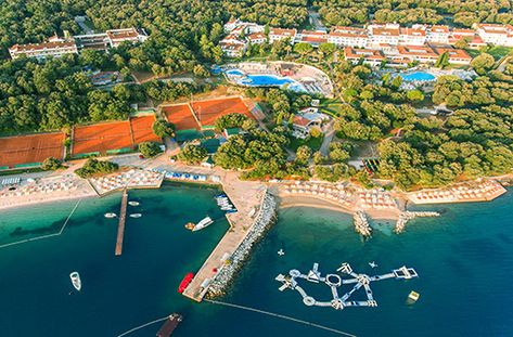 Booking - Valamar Hotels & Resorts Castle Parts, Croatia Holiday, Mediterranean Villa, Island Villa, Hotel Packages, Family Getaways, Albufeira, Island Getaway, Luxury Spa