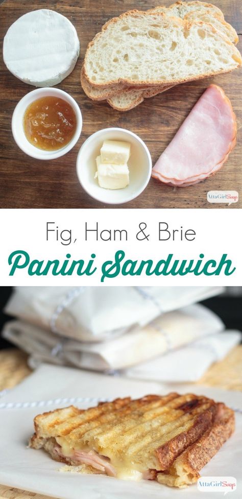 Best Panini Recipes, Panini Press Recipes, Brie Panini, Sandwich Recipes Panini, Brie Sandwich, For Dinner, Panini Sandwich, Panini Recipes, Panini Sandwiches