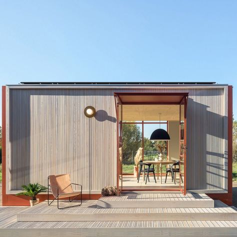 Backyard Tiny House, Thermal Energy Storage, Accessory Dwelling Unit, Standing Seam, Timber Cladding, Building Systems, Construction Process, Palawan, Industrial Buildings