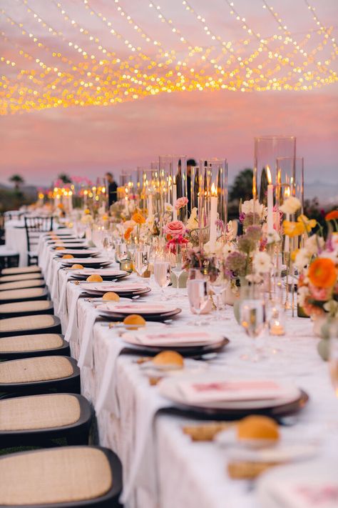 Garden Fairytale | Amy Abbott Events San José del Cabo, Mexico Boho Chic Wedding Invitations, Engagement Themes, Sunset Skies, Cyprus Wedding, Wedding Instagram, Cabo Weddings, Wedding Table Flowers, Reception Design, Boho Chic Wedding