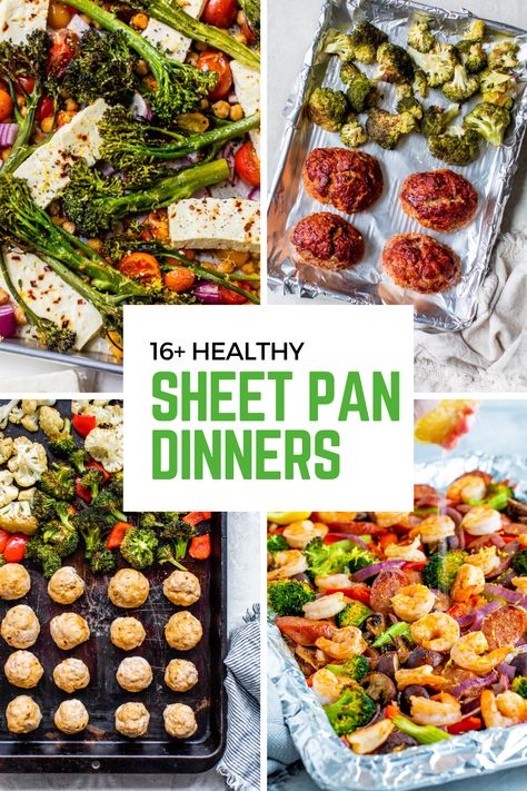 Healthy Sheet Pan Dinners, Sheet Pan Dinners Healthy, Healthy Sheet Pan, Easy Sheet Pan Dinners, Sheet Pan Suppers, Sheet Pan Dinners Recipes, Clean Eating Meal Plan, Pan Dinners, Pan Recipes