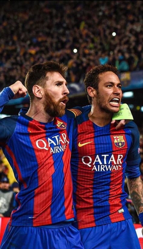 Neymar 2017, Messi And Ronaldo Wallpaper, Fc Barcelona Neymar, Messi Y Neymar, Neymar Barcelona, Messi Psg, Messi Videos, Lionel Messi Barcelona, Soccer Photography