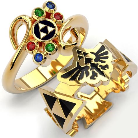 Zelda Rings, Jewelry Bands, Zelda Jewelry, Zelda Merchandise, Video Game Jewelry, Nerd Jewelry, Zelda Ring, Ruby Rings, Jewelry Tips