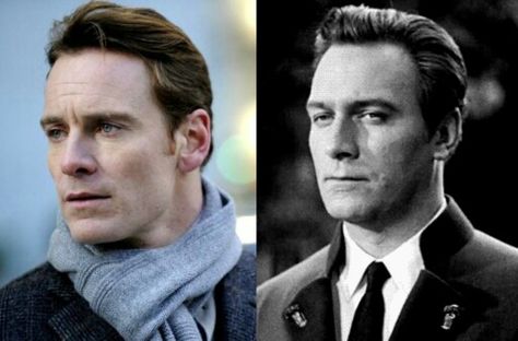 Michael Fassbender & Christopher Plummer. Clones. Young Christopher Plummer, Christopher Plummer Young, Amanda Plummer, Star Trek Vi, Shakespeare Festival, Christopher Plummer, Gene Kelly, Kevin Spacey, Julie Andrews