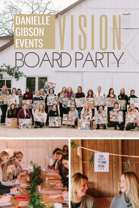 Vision Board Party Themes, Dream Board Party, Party Vision Board, Virtual Vision Board, Vision Board Activity, Vision Board Supplies, Vision Board Themes, Online Vision Board, Vision Board Workshop