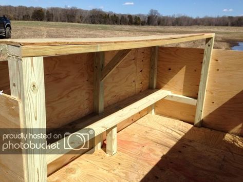 Duck blind plans - The HuntingPA.com Outdoor Community Duck Blind Ideas Diy, Diy Duck Blind, Duck Blinds, Duck Hunting Blinds, Duck Blind Plans, Duck Blind, Plywood Floor, Waterfowl Hunting, Diy Blinds