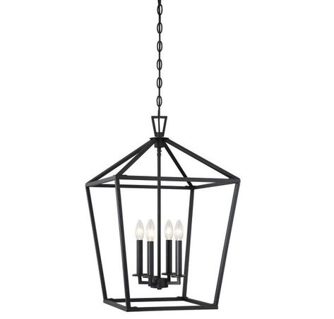 Townsend 4 Light Foyer Open Lantern, House Lighting Fixtures, Savoy House Lighting, Lantern Pendant Lighting, Lantern Chandelier, Foyer Lighting, Rectangle Chandelier, Transitional Pendant Lighting, Geometric Chandelier