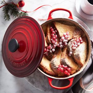 Baked French Toast Recipe | Williams Sonoma Taste William Sonoma Recipes, Holiday Eggnog, Eggnog French Toast, French Toast Bake Recipe, Make French Toast, Christmas Morning Breakfast, William Sonoma, Holiday Breakfast, Christmas Brunch