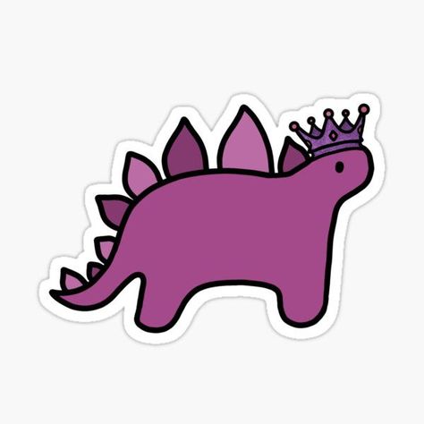 Purple Cow, Dinosaur Stickers, Ipad Background, Speak Now, Felt Patterns, A Dinosaur, Fancy Video, Cute Dinosaur, Sticker Collection