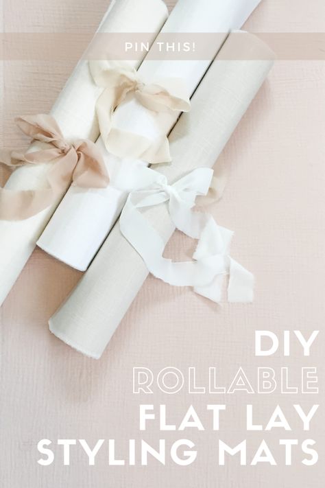 DIY Rollable Flat Lay Styling Mat – Mary Ann Craddock Photography Diy Flat Lay Photography, Diy Flatlay Background, Diy Flat Lay Background, Diy Flat Lay Mat, Diy Styling Mat Photography, Fabric Backdrop Diy, Wedding Flatlay Photography, Flat Lay Wedding Photography, Therapist Headshots