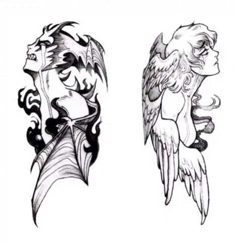 Character Design Concept Art, Sharpie Tattoos, Sick Tattoo, Art Traditional, Dark Tattoo, Dream Tattoos, Artistic Style, Dark Art Illustrations, Black Ink Tattoos