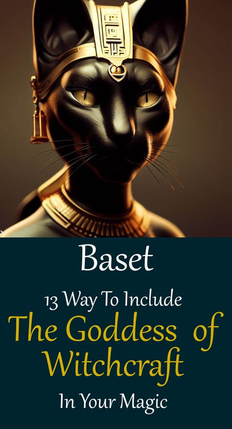 13 Way To Include The Goddess Bastet In Your Magic Bastet Goddess Wallpaper, Witch Protection Symbols, Bastet Goddess Symbol, Bastet Altar Ideas, Bastet Goddess Meaning, Working With Bastet Goddess, Male Witches, Bastet Goddess Altar, Witchcraft Practice