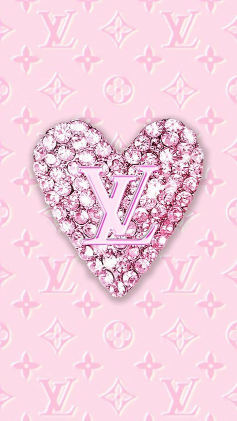 Pretty Pink Wallpapers, Lv Wallpaper, Luxe Wallpaper, Image Girly, Wallpapers Pink, Chanel Wallpaper, Louis Vuitton Iphone Wallpaper, Chanel Wallpapers, Pink Glitter Wallpaper