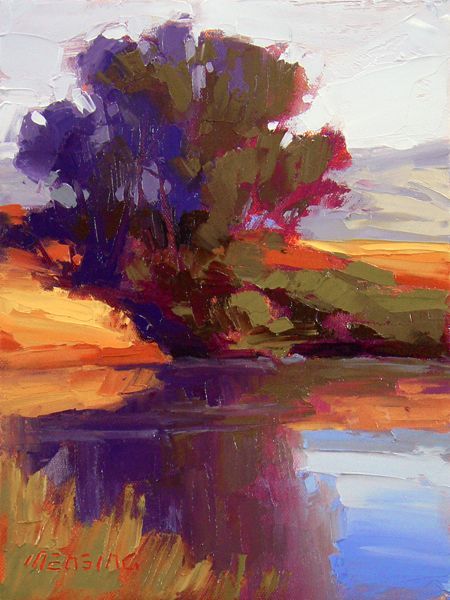 ☼ Painterly Landscape Escape ☼ landscape painting by David Mensing David Mensing, Abstract Art Landscape, Paintings I Love, Abstract Landscape Painting, Plein Air Paintings, Art And Illustration, Tree Art, Art Oil, Abstract Landscape