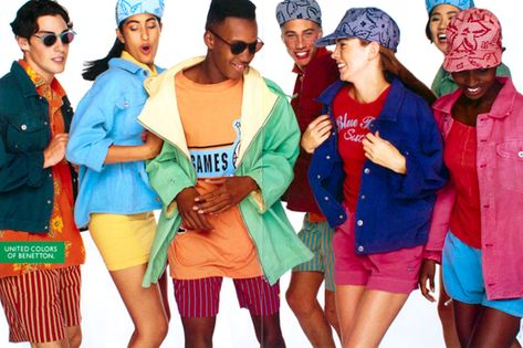 United Colors of Benetton 90s Clothing Brands, 90s Brands, 90s Girl Fashion, Karen Gillian, Fashion Guys, Fashion 1990s, Popular Clothing Brands, Class Photo, Casual Attire For Women