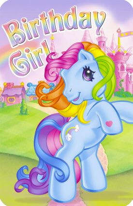 Original My Little Pony, Birthday Msgs, Little Pony Cake, Pony Birthday Party, Quotes Kids, Happy Birthday Vintage, Birthday Wishes For Sister, My Little Pony Party, Vintage My Little Pony