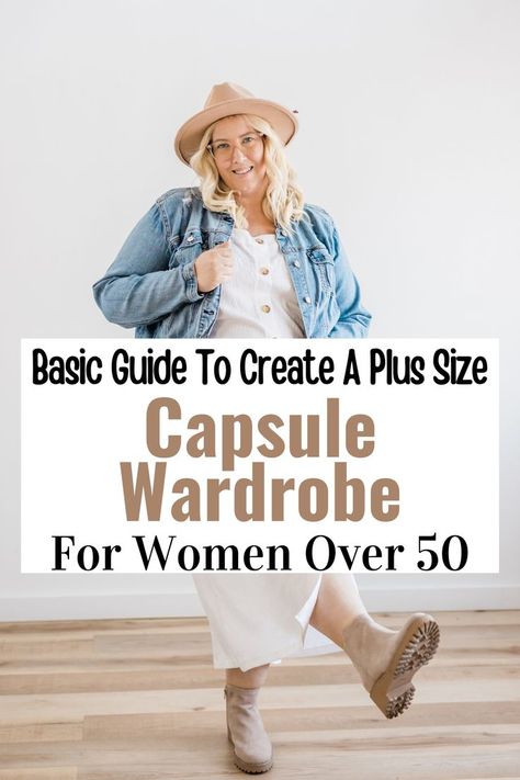 Plus Capsule Wardrobe Plus Size, Capsule Plus Size Wardrobe, Clothing Styles For Plus Size Women, Plus Size Neutral Capsule Wardrobe, Women's Plus Size Fashion, Plus Size Teacher Capsule Wardrobe 2023, Plus Size Wardrobe Staples, Minimalist Wardrobe Plus Size, Capsule Wardrobe 50 Plus