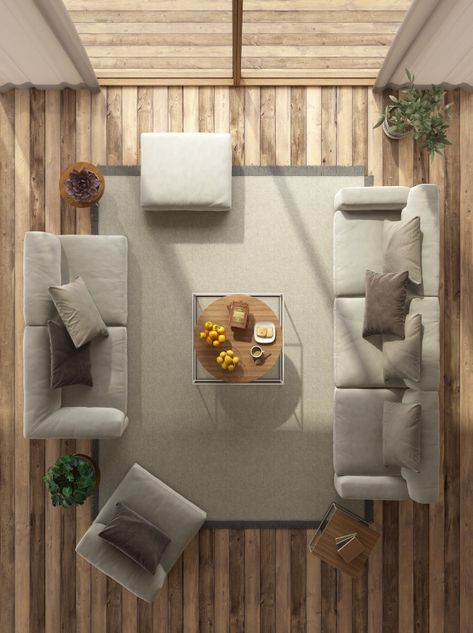 Living Room Top View, Sofa Layout, Interior Design Template, Large Floor Lamp, Living Room Sofa Design, My Coffee, Minimalist Living, Minimalist Living Room, Modern Coffee Tables