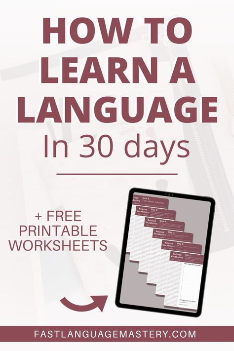 Learn A Language Fast, Learning Template, Language Journal, Learning A New Language, Learning Languages Tips, Week Schedule, Learn A Language, Learn Another Language, Italian Language Learning