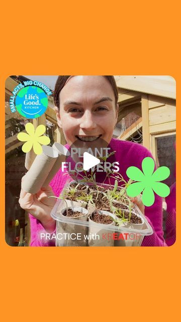 Life’s Good Kitchen on Instagram: "🐝 For Buzzing Bees in Your Garden

Bees are champion pollinators, and any flowers you plant directly support them. Our KREATOR Charlotte, @new.house.home, thoughtfully planted bee-friendly flowers using biodegradable toilet paper roll pots to show her love to her stripy friends. 

Top tip: bees especially love flowers that are yellow, purple, blue, or white colors!

Check out her DIY tutorial on how to welcome bees into your garden this spring. 🧑🏻‍🌾🌼

#LGKreator #LGKitchenKreator
#LGKitchen #LifesGoodKitchen" Bee Friendly Flowers, Buzz Bee, Bee Friendly, Toilet Paper Roll, White Colors, Paper Roll, Yellow Purple, New House, Love Flowers