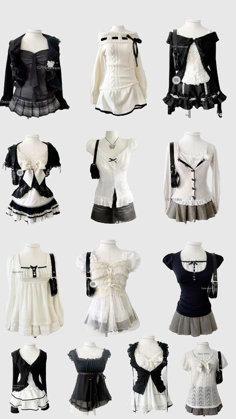 Fancy Dark Outfits, 2000s Horror Game Outfits, Couqutte Aesthetic Dark Outfits, J Fashion Aesthetic, Fatal Frame Outfits Aesthetic, Fatale Frame Outfit, Dark Coqquete Clothes, Dark Shoujo Outfit, Fatal Frame Outfits Ideas