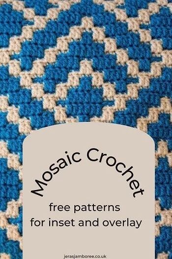 17 Free Mosaic Crochet Patterns for Beginners - Jera's Jamboree - crochet, entertainment, self-care Free Mosaic Crochet Patterns, Free Mosaic Patterns, Easy Mosaic, Mosaic Crochet Patterns, Crochet A Blanket, Crochet Graphgan, Overlay Crochet, Crochet Mosaic, Crochet Cushion Cover