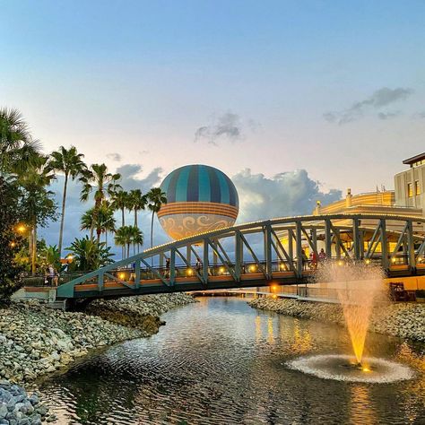 Disney Springs Instagram Pictures, Disney Springs Pictures, Disney Springs Aesthetic, April Intentions, Orlando Aesthetic, Saratoga Springs Disney, Disney Springs Orlando, Disney World Aesthetic, Positive Manifestation