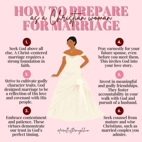 How To Prepare For Marriage, Godly Marriage Advice, Date With God, Biblical Relationship, Biblical Wife, Biblical Dating, Prepare For Marriage, God Marriage, Biblical Woman