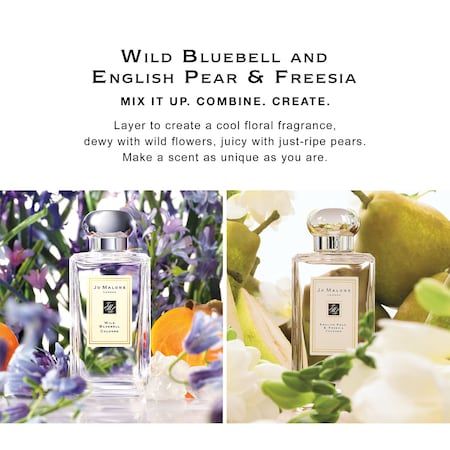 Wild Bluebell Cologne - Jo Malone London | Sephora Real Perfume, Jo Malone Wild Bluebell, Joe Malone, Perfume Layering, Fm Fragrances, Wild Bluebell, Chanel Chance, Me Neither, M Learning