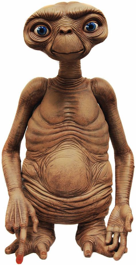 E.T. the extra-terrestrial - ET - Steven Spielberg - Character profile - Writeups.org Michael Myers, Billy The Puppet, Replica Prop, Image Editor, Free Sign, Color Help, Toy Figures, Bobble Head, Action Figures Toys