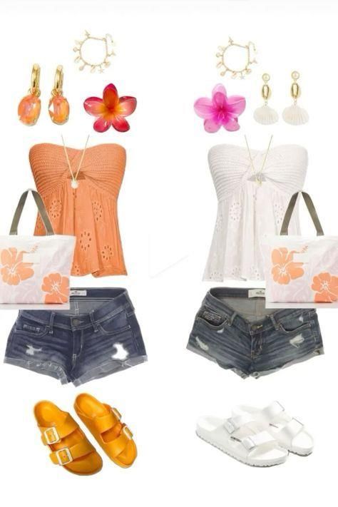 Cute matching fits! Hawaii Fits Summer, Matching Fits For Best Friends, Matching Beach Outfits Friends, Matching Outfits Best Friend Summer, Summer Outfits For The Beach, Clothes For A Trip, Matching Outfits For Besties, Summer Matching Outfits, Matching Summer Outfits