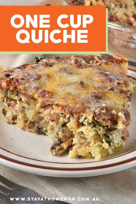 One Cup Quiche, One Cup Quiche Recipe, Leftover Ideas, Budget Dinner Recipes, Impossible Pie, Stay At Home Mum, Budget Recipes, Healthy Recipes On A Budget, Quiche Recipe