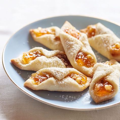 Apricot Pastry Cookies Apricot Pastry, Apricot Dessert, Pastry Cookies, 2023 Party, Apricot Recipes, Thumbprint Cookies Recipe, White Lily, Thumbprint Cookies, Tea Cakes