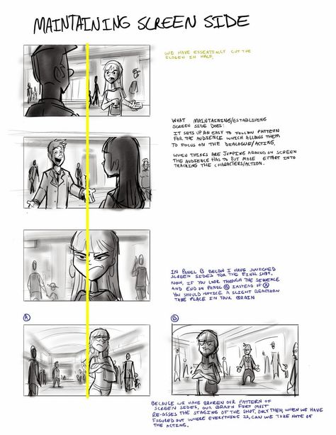 Comic Tips, Storyboard Drawing, Storyboard Ideas, Comic Book Layout, Storyboard Illustration, Animation Storyboard, Comic Tutorial, Comic Layout, Storyboard Artist