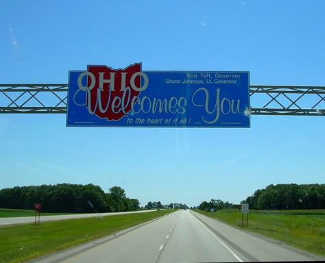 cols ohjo | Welcome to the "Buckye State" of Ohio ... "the heart of it all"! Ohio Vacations, State Signs, Cincinnati Ohio, Cleveland Ohio, Ohio State Buckeyes, Columbus Ohio, Ohio State, Columbus, Cincinnati