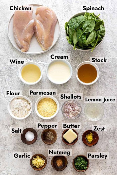 Florentine Chicken Recipe, Fihitias Chicken Recipe, Florentine Sauce, Florentine Chicken, Spinach Florentine, Pasta Florentine, Chicken Florentine Pasta, Chicken Florentine Recipe, Preserves Recipes