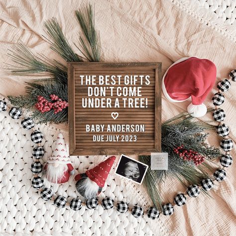 Christmas Pregnancy Announcement / Digital Baby Announcement / Social Media / Pregnancy Reveal / You Edit / Instant Download 1463 Christmas Baby Reveal, Baby Announcement Social Media, Baby 2 Announcement, Digital Baby Announcement, Pregnancy Announcement Template, Christmas Baby Announcement, Fun Baby Announcement, December Baby, Baby Announcement Pictures