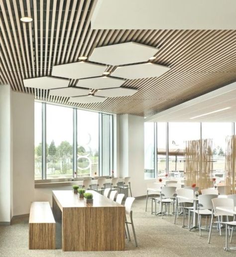 Pop Design for Office Ceiling Styles At Life Contemporary Ceiling Design, Office Ceiling Design, Baffle Ceiling, Simple Ceiling Design, Office Ceiling, Low Ceiling Lighting, House Ceiling Design, Ceiling Design Living Room, Ceiling Design Modern