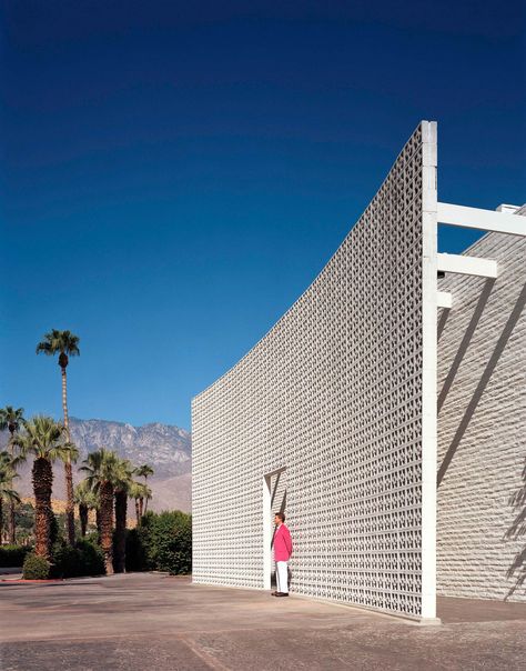 The ‘Hidden’ Architecture of Greater Palm Springs Palm Springs Spa, Modernism Week Palm Springs, The Parker Palm Springs, Palm Springs Architecture, Palm Springs Hotels, Parker Palm Springs, Infinity Pools, Breeze Blocks, Palm Springs Style